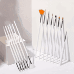 White Acrylic Nail Art Brushes
