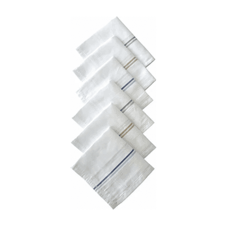 Cotton Premium Collection Handkerchiefs Hanky For Men Pack Of 12