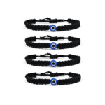 Black Thread Evil Eye Nazariya Bracelet For Unisex