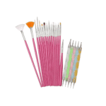 Acrylic Nail Art Brushes with Nail Dotting Tool for Painting