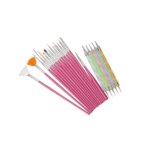 Acrylic Nail Art Brushes with Nail Dotting Tool for Painting