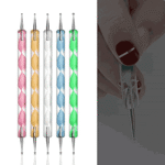 Acrylic Nail Art Brushes with Nail Dotting Tool for Painting