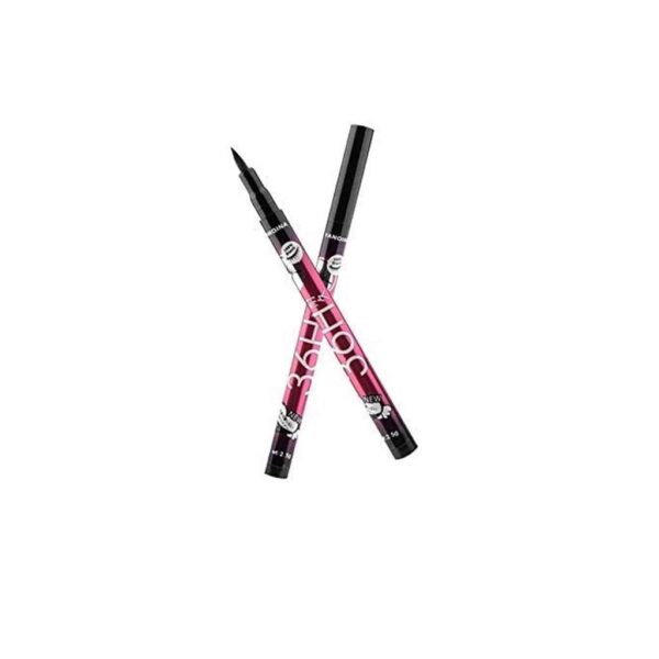Women's & Girl's 36H Long-lasting Waterproof Liquid Eyeliner Pencil (Item Weight : 2.5 Gram- (Pack of 2)