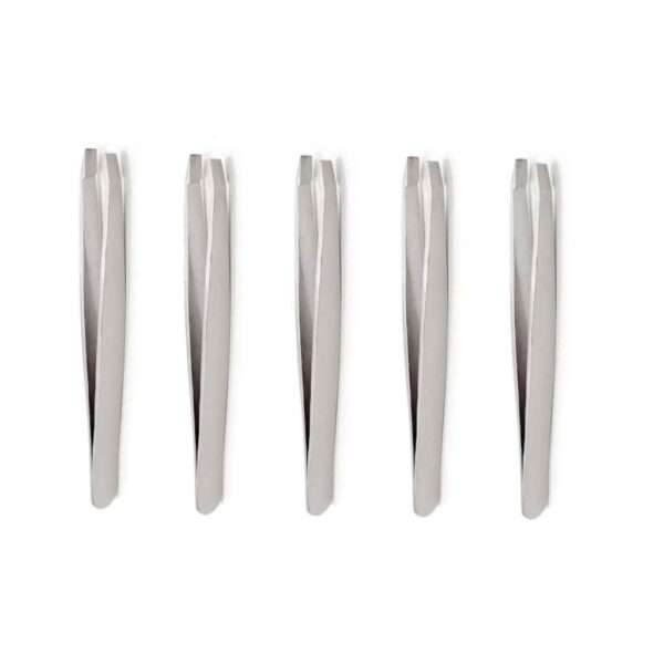 Non-Magnetic Stainless Steel Tweezers -  Personal Care Pack Of 2