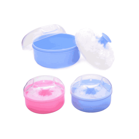 Premium Powder Puff with Powder Storage Powder Case with Puff