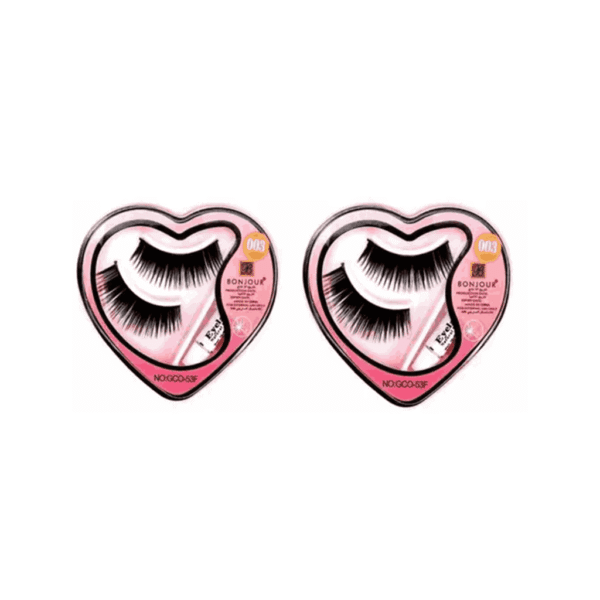 Eye Lashes for Women, Natural Wispy False Eyelashes, Fluffy Volume Strip Fake Lashes, DIY Eyelash Extension Kit for Daily Makeup and Special Occasions (Pack Of 2)