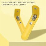 Ear Cleaner Reusable Kit with LED Flashlight Earpick Tool Box (6 Pcs )