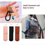 Ear Cleaner Reusable Kit with LED Flashlight Earpick Tool Box (6 Pcs ) (Black)
